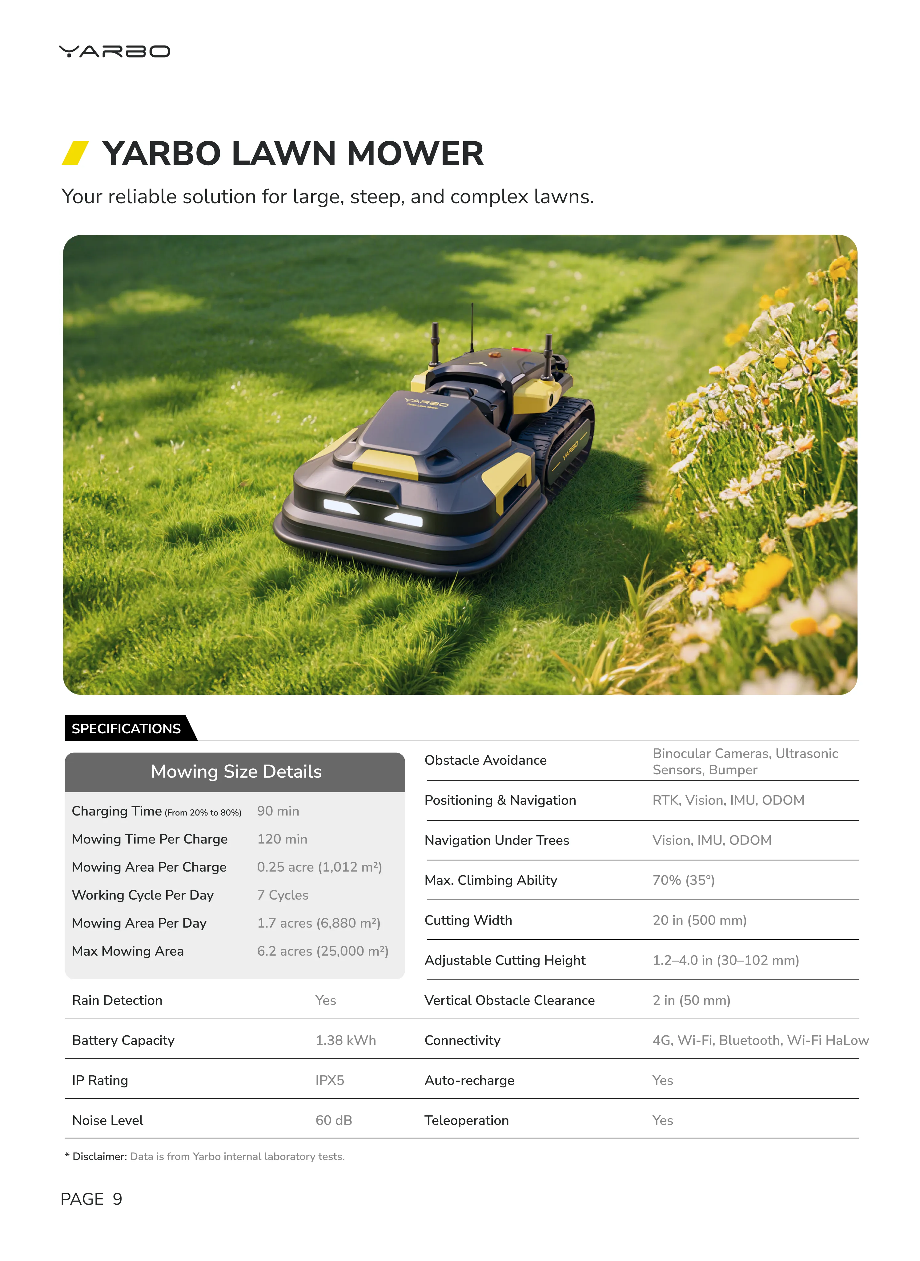 Yarbo Brochure Page 10
