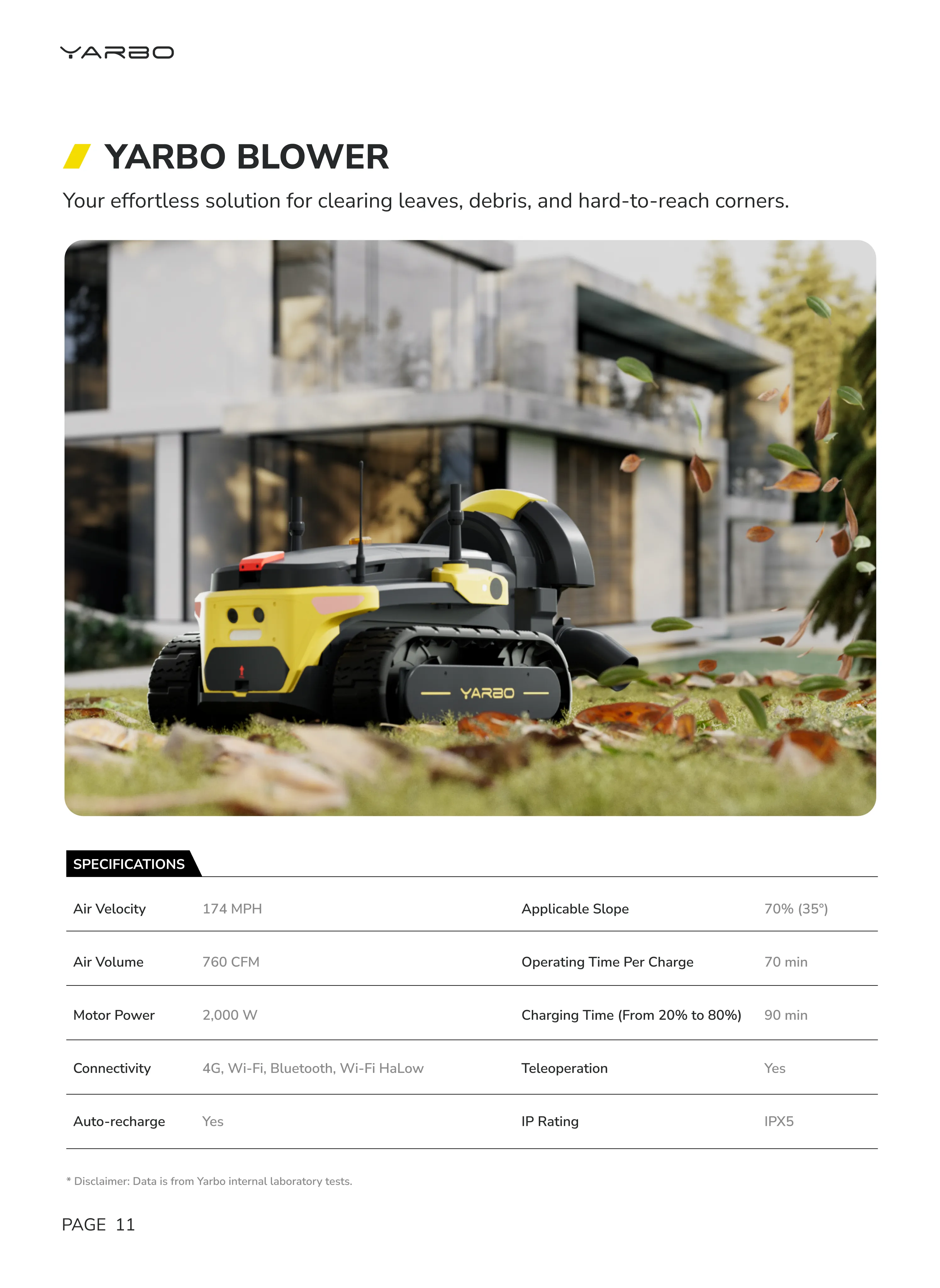 Yarbo Brochure Page 12