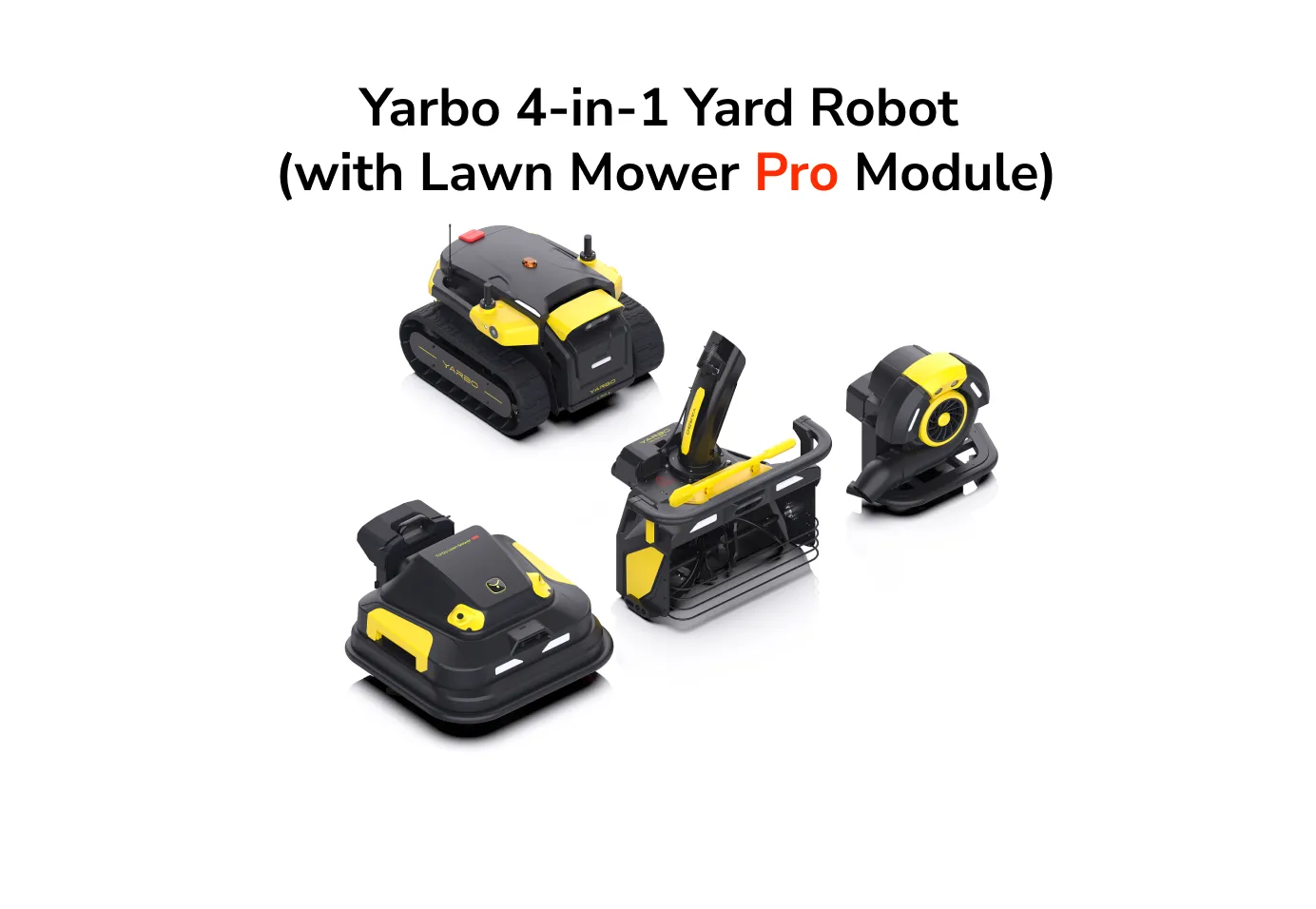 4-in-1 with Lawn Mower Pro