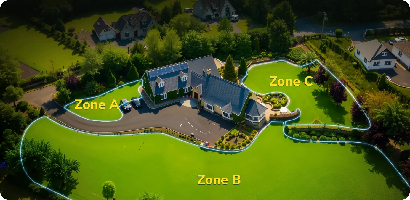 150 Mowing Zones