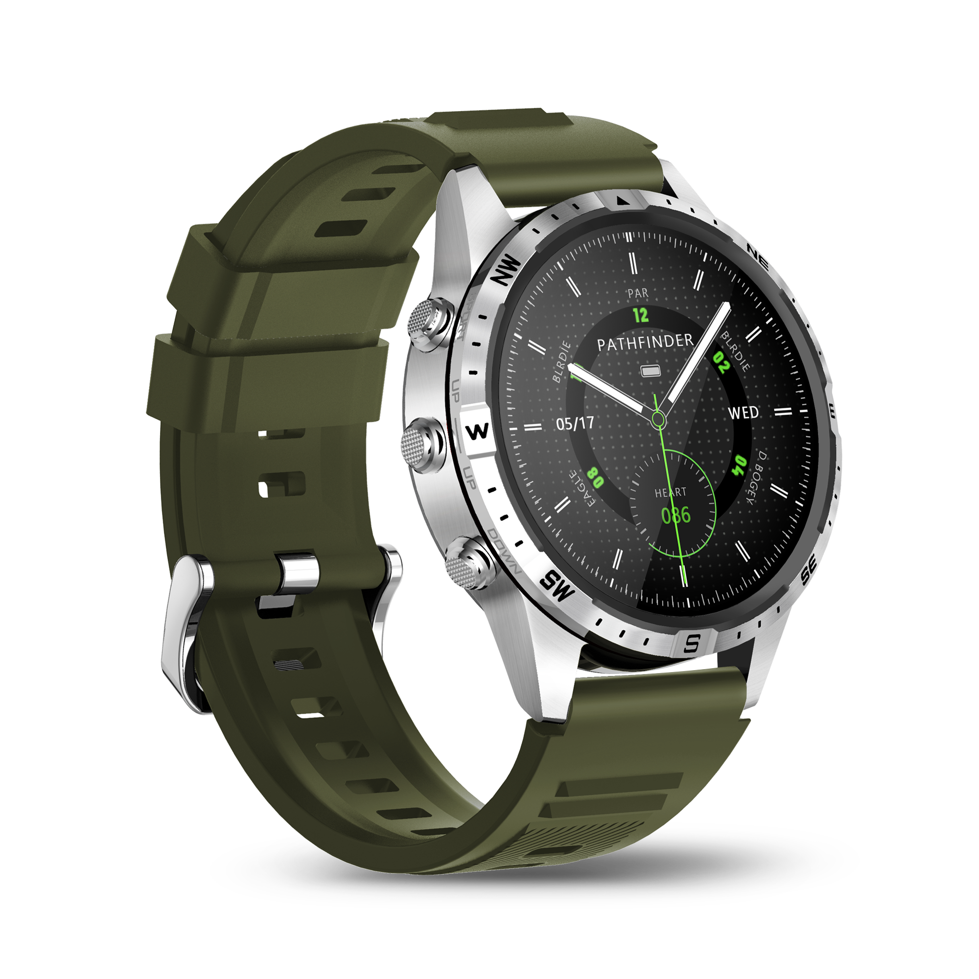 Silver — side view